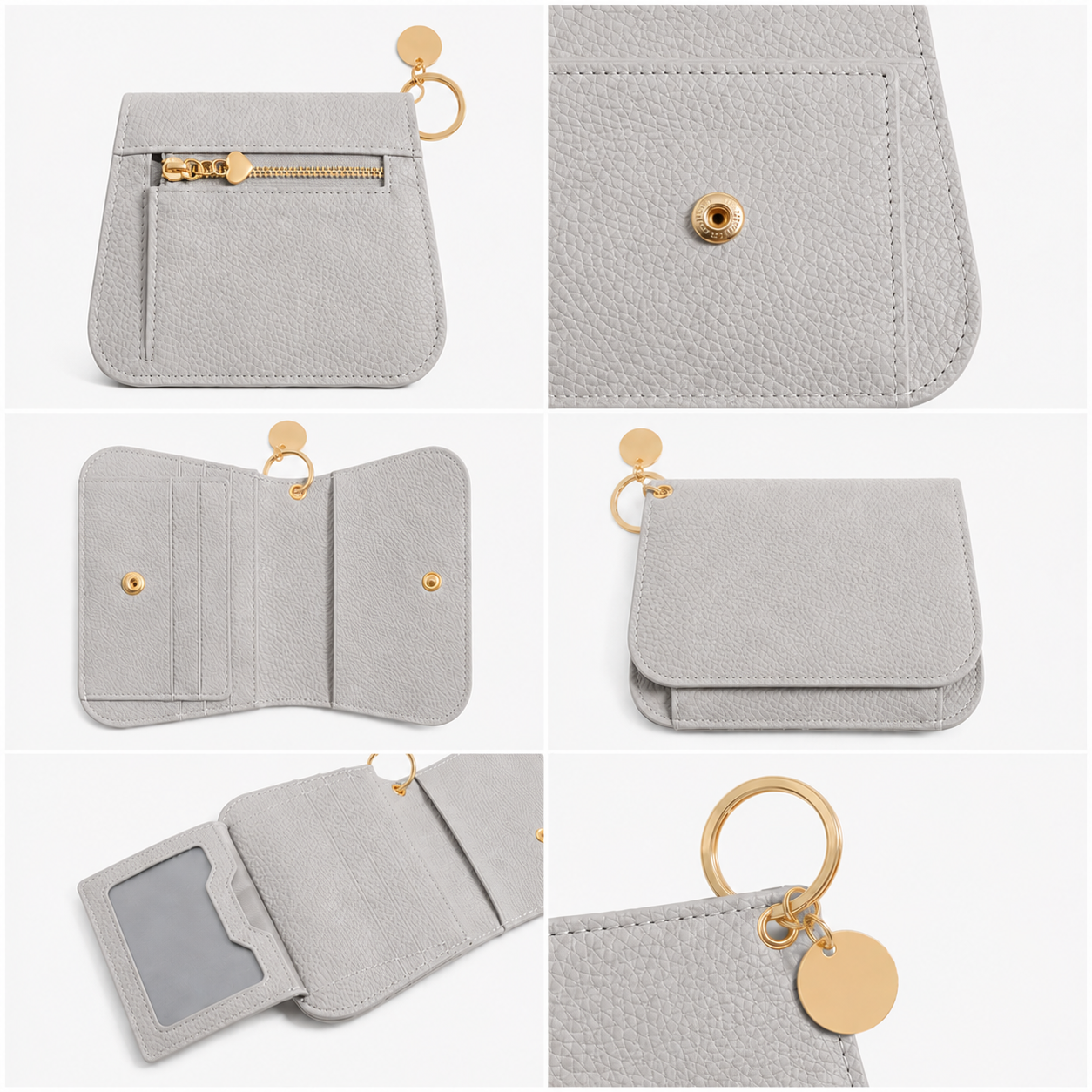 Beorah™ Wallet - Women Leather Keychain