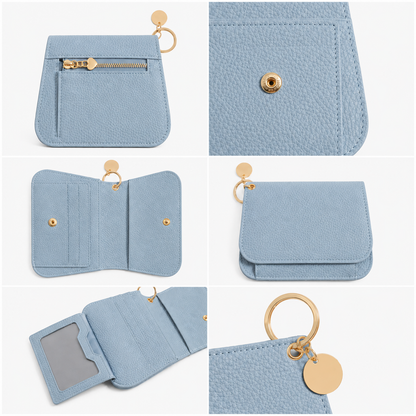 Beorah™ Wallet - Women Leather Keychain