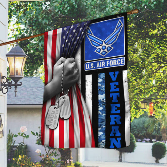 U.S AIR FORCE VETERAN - FLAG 012 by Easychoo