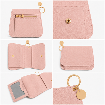 Beorah™ Wallet - Women Leather Keychain