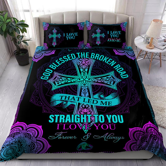Faithful Love Bedding Set T-shirt by Easychoo