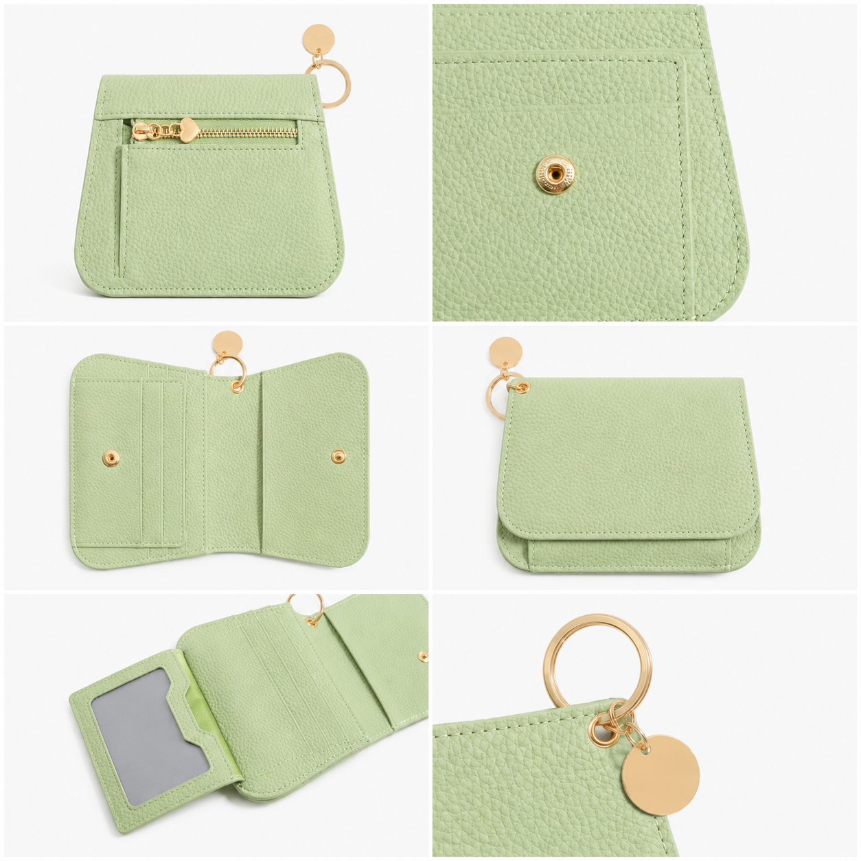 Beorah™ Wallet - Women Leather Keychain