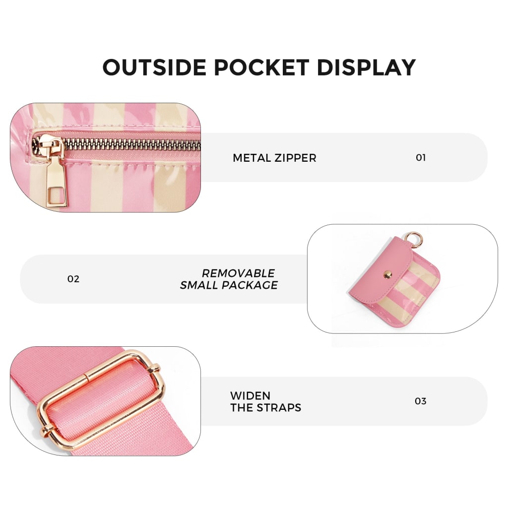 Beorah™  Solid Color Crossbody Bum Bag for Women Large Capacity Belt Bag for Moms & Everyday Travel