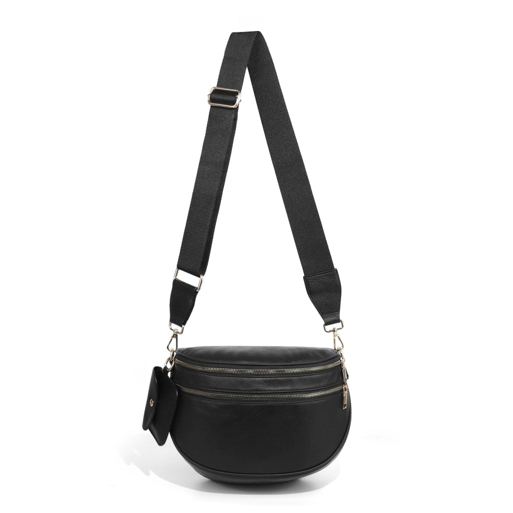 Beorah™  Solid Color Crossbody Bum Bag for Women Large Capacity Belt Bag for Moms & Everyday Travel