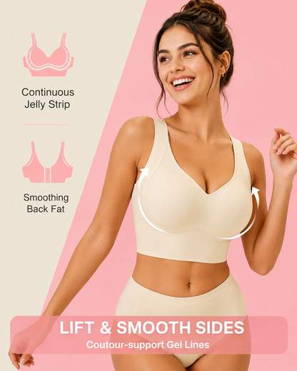 Plus Size Jelly Push-Up Bra