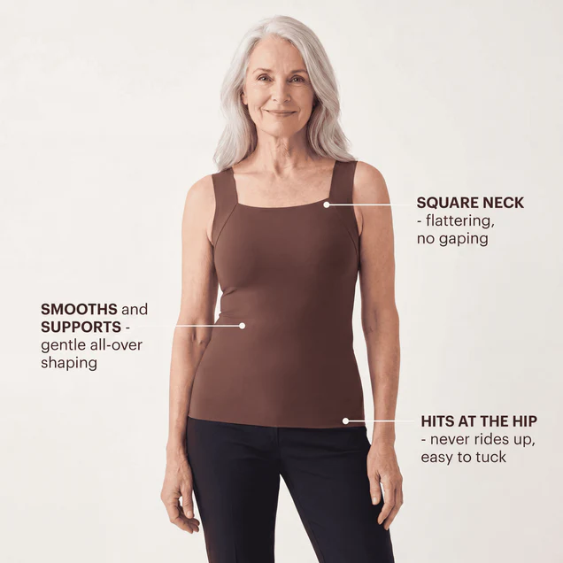 Sculpt Tank with Built-In Bra