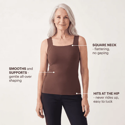 Sculpt Tank with Built-In Bra