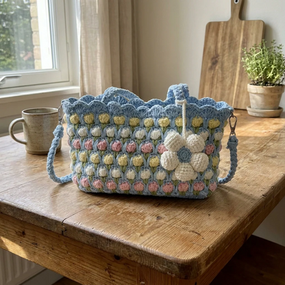 Beorah™ Crochet Flower Purse
