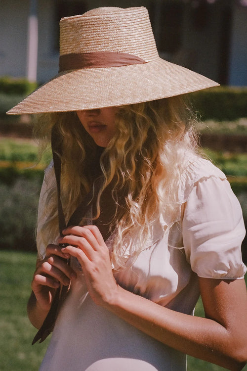 Women's Wide Brim Sun Hat – UV Protection & Packable Beach Hat